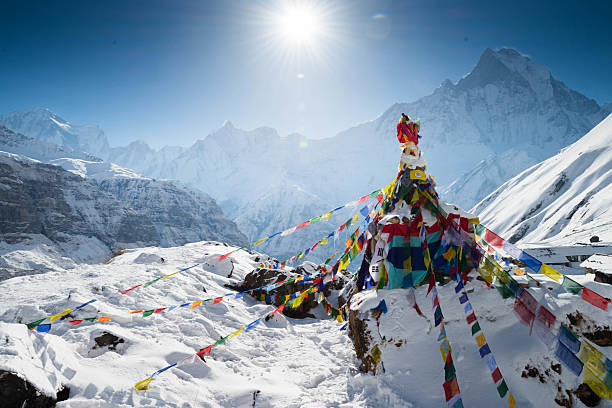 Trek to Gorkhashep(5140m). Day hike Everest base camp (5364m).'